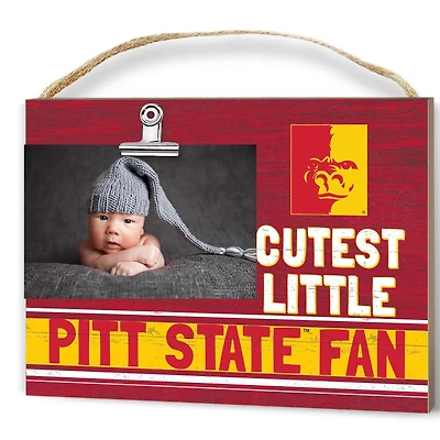 Pittsburg State Gorillas 8'" x 10" Cutest Little Team Logo Clip Photo Frame