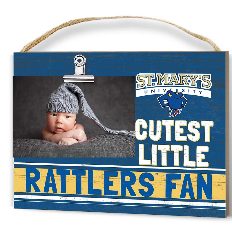 St. Mary's University Rattlers 8'" x 10" Cutest Little Team Logo Clip Photo Frame