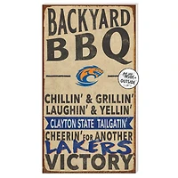 Clayton State Lakers 11" x 20" Indoor/Outdoor BBQ Sign