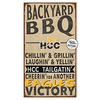Houston Community College 11" x 20" Indoor/Outdoor BBQ Sign