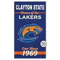 Clayton State Lakers 11" x 20" Indoor/Outdoor Home Of The Sign
