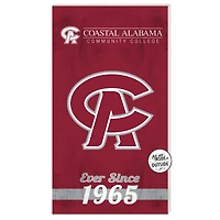 Coastal Alabama Community College 11" x 20" Indoor/Outdoor Home Of The Sign