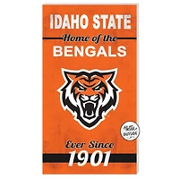 Idaho State Bengals 11" x 20" Indoor/Outdoor Home Of The Sign