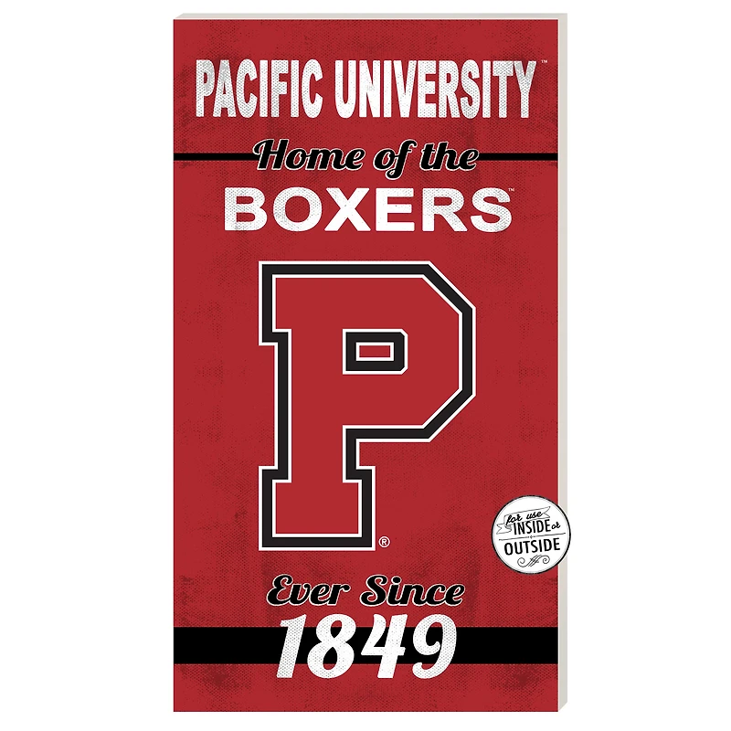 Pacific Boxers 11" x 20" Indoor/Outdoor Home Of The Sign