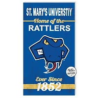 St. Mary's University Rattlers 11" x 20" Indoor/Outdoor Home Of The Sign