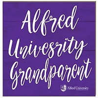 Alfred University Saxons 10'' x 10'' Grandparent Plaque