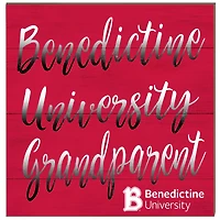 Benedictine Eagles 10'' x 10'' Grandparent Plaque
