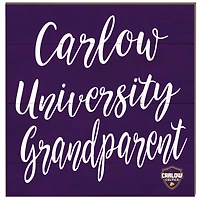 Carlow University Celtics 10'' x 10'' Grandparent Plaque