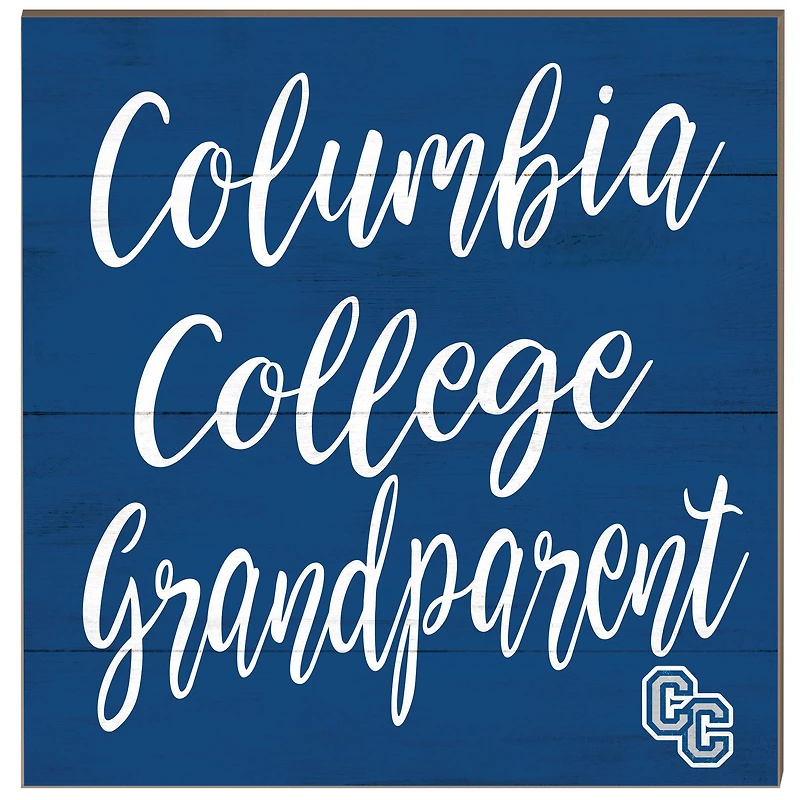 Columbia College of Missouri Cougars 10'' x 10'' Grandparent Plaque