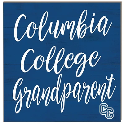 Columbia College of Missouri Cougars 10'' x 10'' Grandparent Plaque