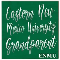 Eastern New Mexico Greyhounds 10'' x 10'' Grandparent Plaque