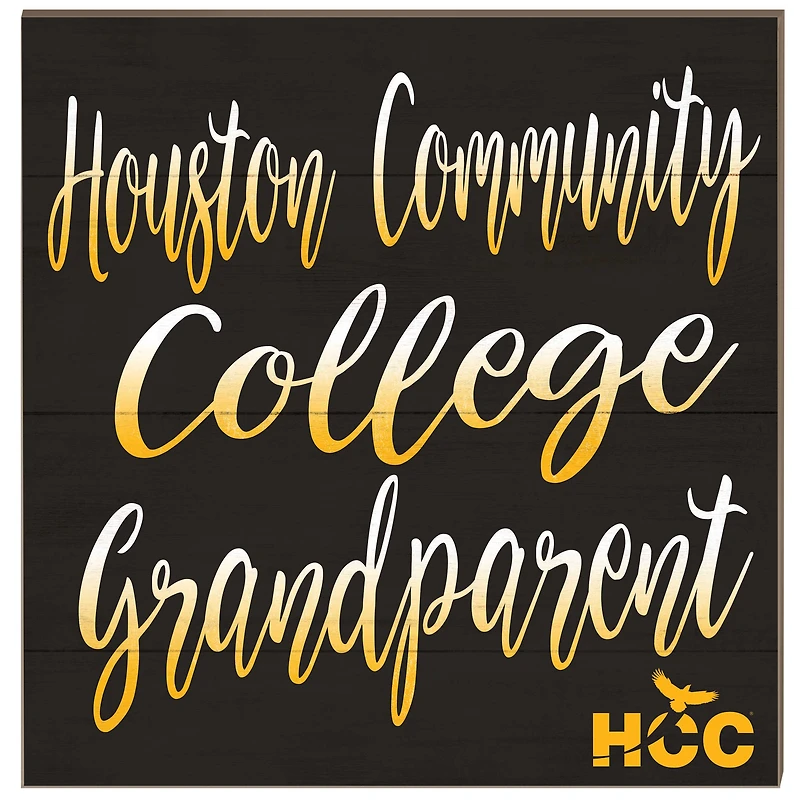 Houston Community College 10'' x 10'' Grandparent Plaque