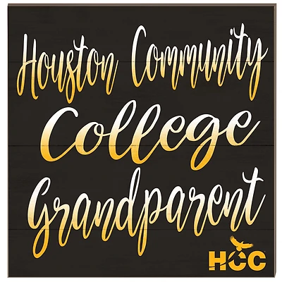 Houston Community College 10'' x 10'' Grandparent Plaque