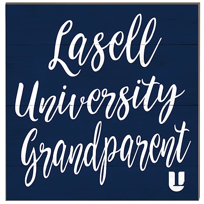 Lasell Lasers 10'' x 10'' Grandparent Plaque