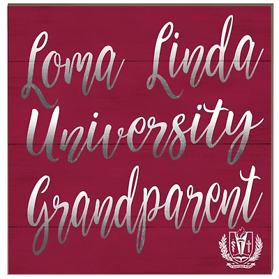 LLU Lions 10'' x 10'' Grandparent Plaque