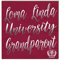 LLU Lions 10'' x 10'' Grandparent Plaque