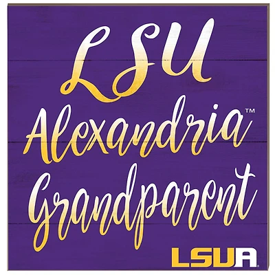 LSUA Generals 10'' x 10'' Grandparent Plaque
