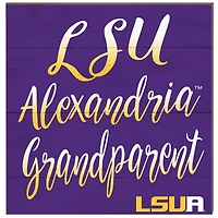 LSUA Generals 10'' x 10'' Grandparent Plaque