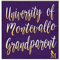 Montevallo Falcons 10'' x 10'' Grandparent Plaque