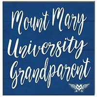 Mount Mary Blue Angels 10'' x 10'' Grandparent Plaque