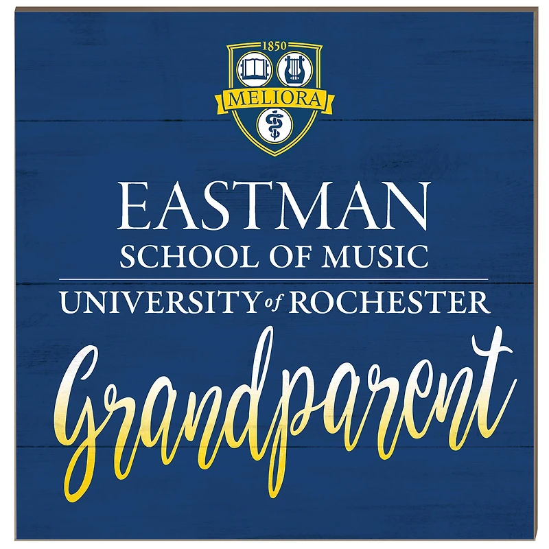 Rochester Yellow Jackets 10'' x 10'' Grandparent Plaque