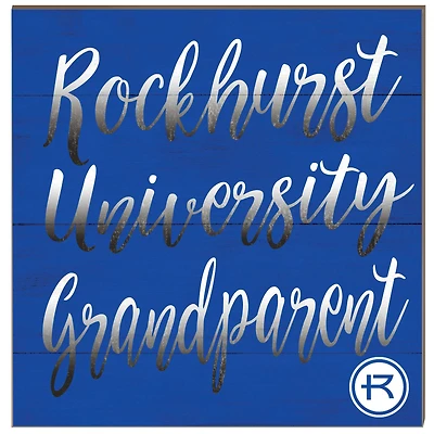 Rockhurst Hawks 10'' x 10'' Grandparent Plaque