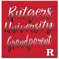 Rutgers Scarlet Knights 10'' x 10'' Grandparent Plaque