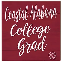 Coastal Alabama Community College 10'' x 10'' Grad Plaque