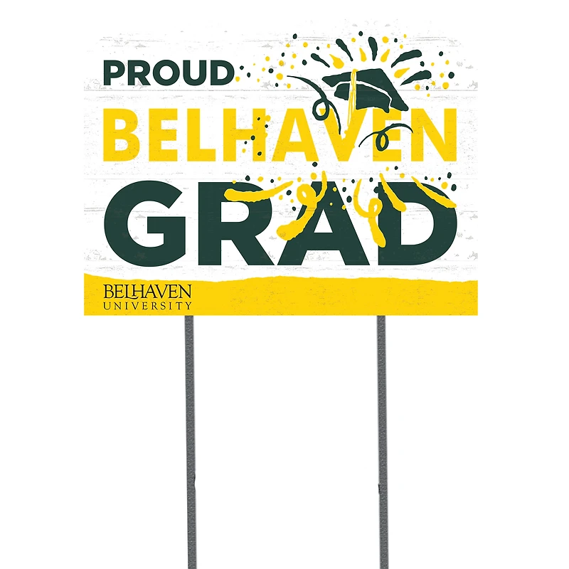 Belhaven Blazers 18" x 24" Grad Yard Sign