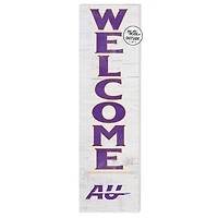 Alfred University Saxons 10'' x 35'' Indoor/Outdoor Welcome Sign