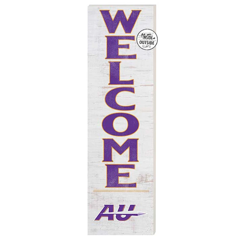 Alfred University Saxons 10'' x 35'' Indoor/Outdoor Welcome Sign