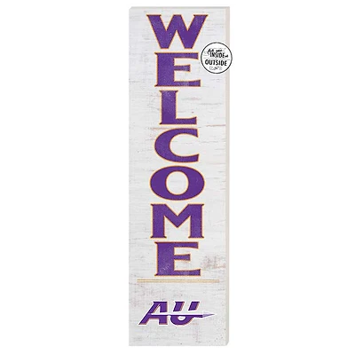 Alfred University Saxons 10'' x 35'' Indoor/Outdoor Welcome Sign