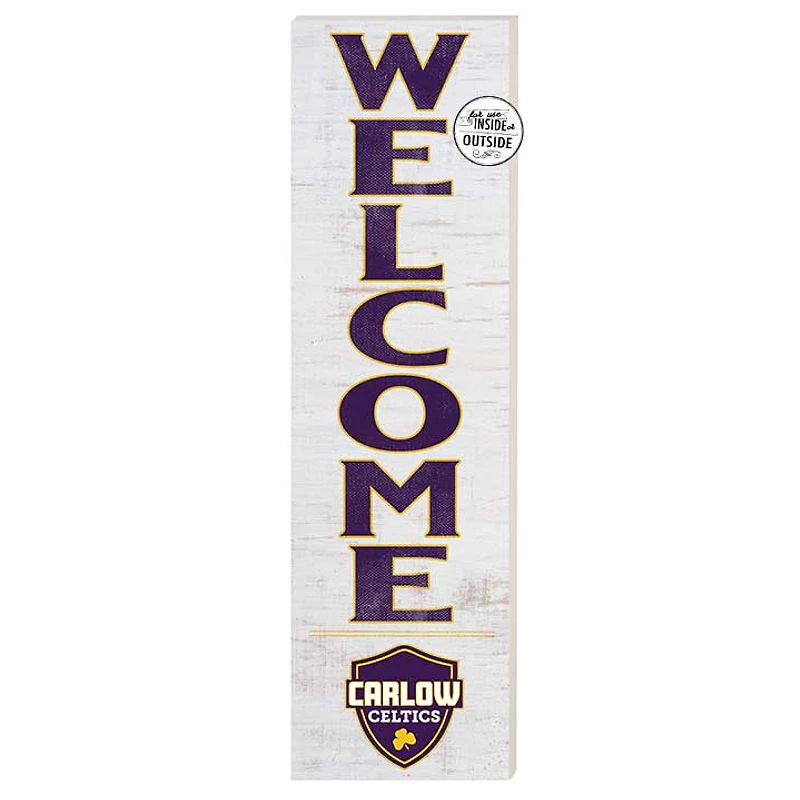 Carlow University Celtics 10'' x 35'' Indoor/Outdoor Welcome Sign