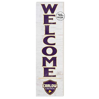 Carlow University Celtics 10'' x 35'' Indoor/Outdoor Welcome Sign
