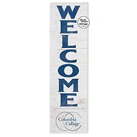 Columbia College of Missouri Cougars 10'' x 35'' Indoor/Outdoor Welcome Sign