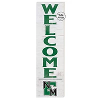 Eastern New Mexico Greyhounds 10'' x 35'' Indoor/Outdoor Welcome Sign