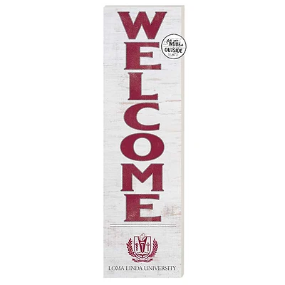 LLU Lions 10'' x 35'' Indoor/Outdoor Welcome Sign