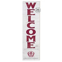 LLU Lions 10'' x 35'' Indoor/Outdoor Welcome Sign