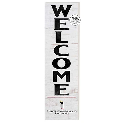 University of Maryland Baltimore 10'' x 35'' Indoor/Outdoor Welcome Sign