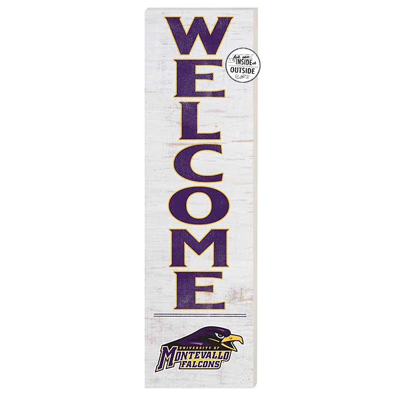 Montevallo Falcons 10'' x 35'' Indoor/Outdoor Welcome Sign
