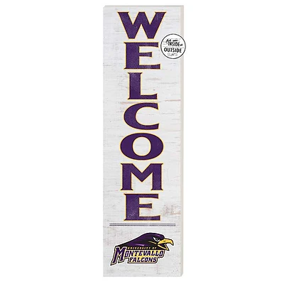 Montevallo Falcons 10'' x 35'' Indoor/Outdoor Welcome Sign