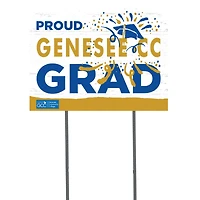 SUNY Genesee Community College 18" x 24" Grad Yard Sign