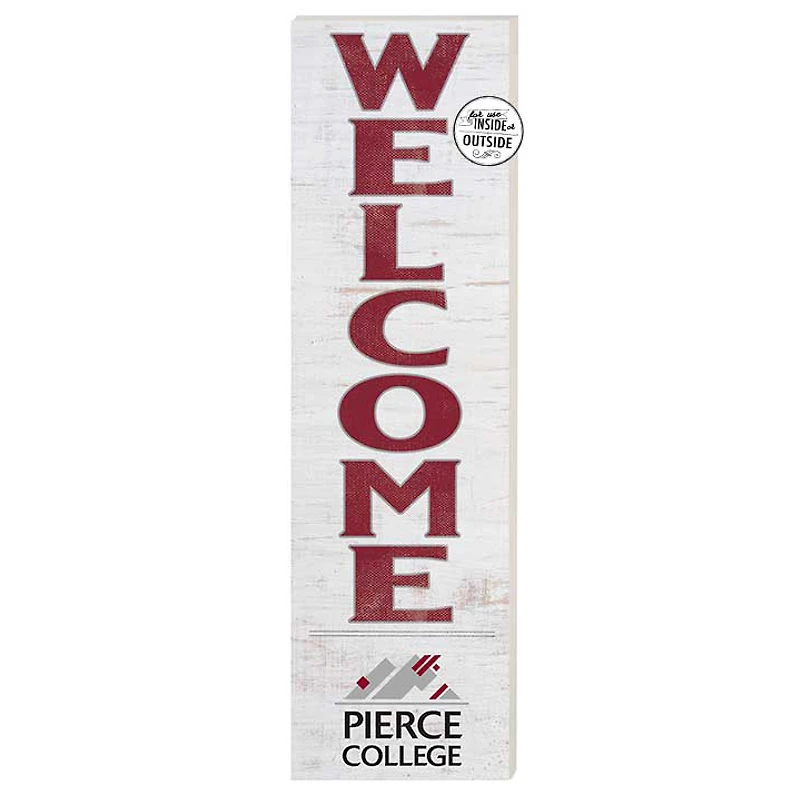 Pierce College Raiders 10'' x 35'' Indoor/Outdoor Welcome Sign