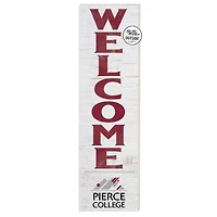 Pierce College Raiders 10'' x 35'' Indoor/Outdoor Welcome Sign