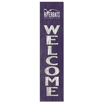 Austin Community College 12'' x 48'' Welcome Outdoor Leaner