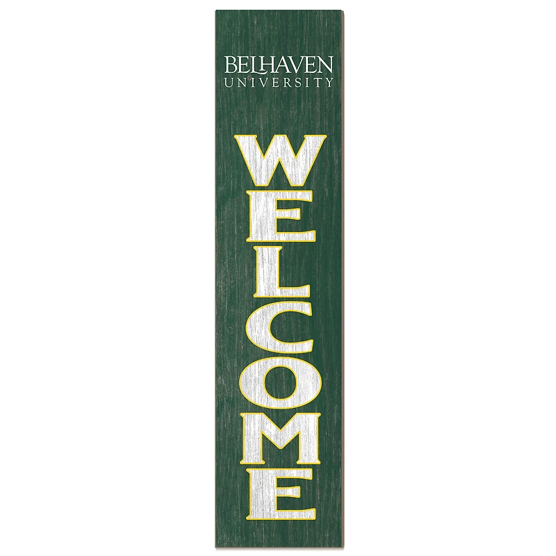 Belhaven Blazers 12'' x 48'' Welcome Outdoor Leaner