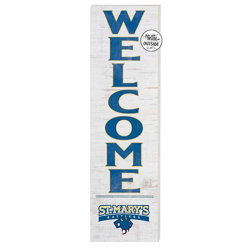 St. Mary's University Rattlers 10'' x 35'' Indoor/Outdoor Welcome Sign