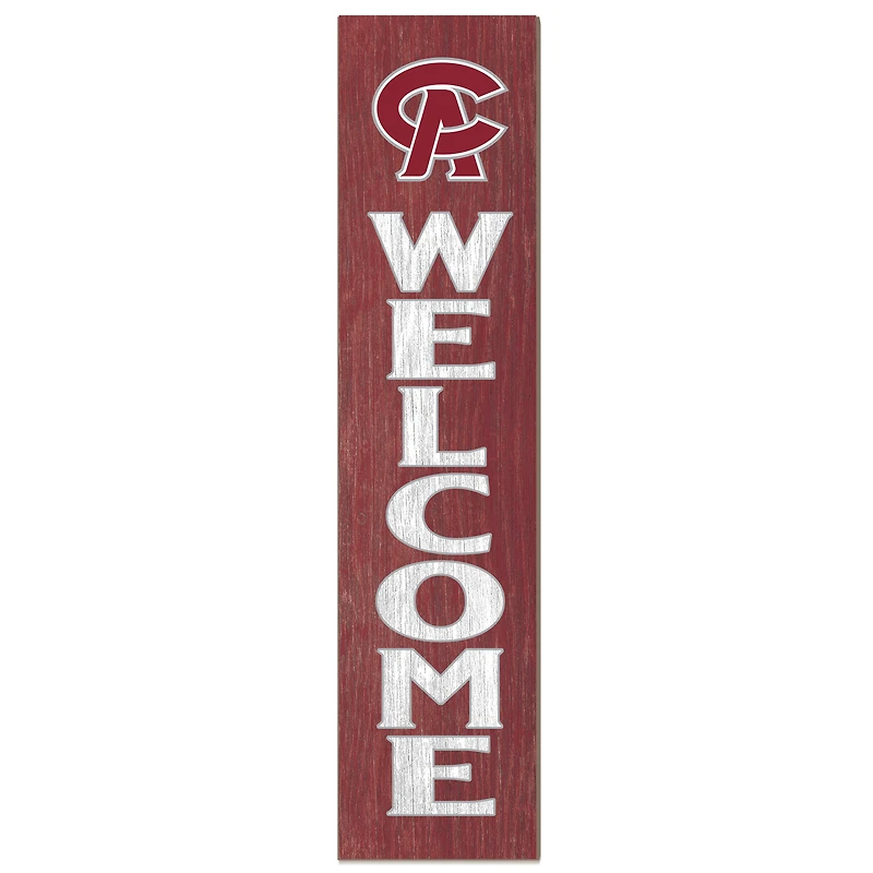 Coastal Alabama Community College 12'' x 48'' Welcome Outdoor Leaner