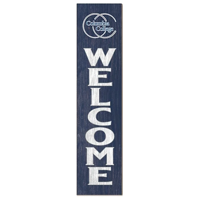 Columbia College of Missouri Cougars 12'' x 48'' Welcome Outdoor Leaner
