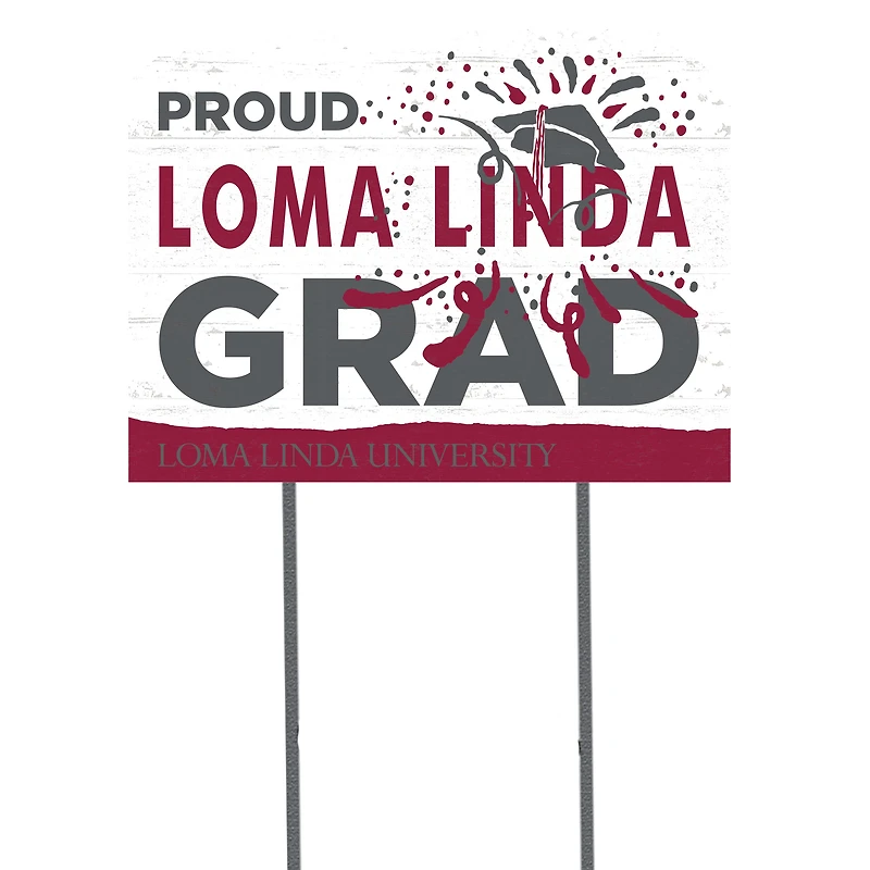 LLU Lions 18" x 24" Grad Yard Sign